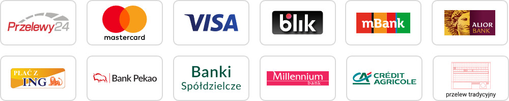 Płatności Przelewy24 i Klarna