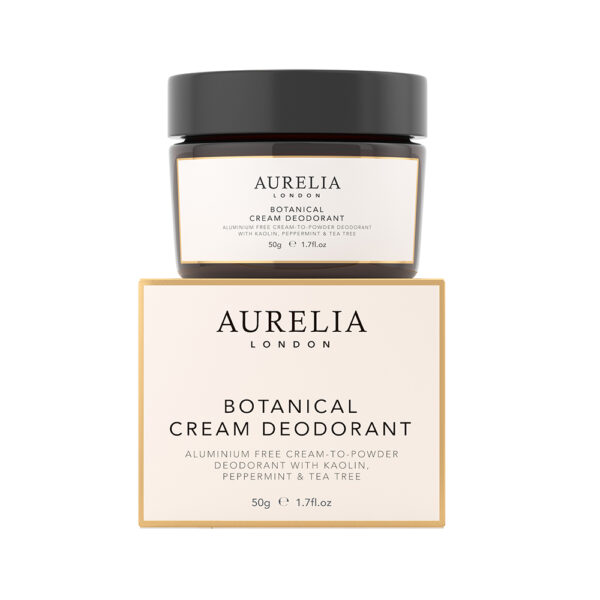 AURELIA LONDON Botanical Cream Deodorant 50g - Dezodorant naturalny Lawenda i Bergamotka | Aurelia London | Ciało | Kosmetyki wegańskie | Dezodoranty naturalne