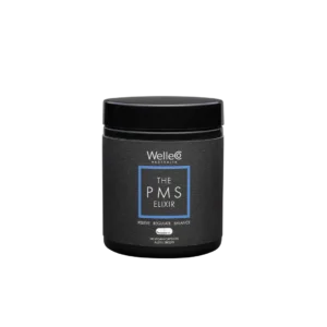 WELLECO The PMS Elixir - 60 kapsułek - Naturalny, wegański suplement na PMS  | Adaptogeny | Suplementy na PMS | Welleco | Zielone suplementy | Nowości | Suplementy Wellness | Suplementy wegańskie | Suplementy w kapsułkach