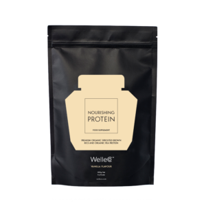 WELLECO Nourishing Protein Vanilla? - Wegańskie białko roślinne - Wanilia- 300g | Probiotyki | Produkty archiwalne | Promocje | Suplementy na energię i wytrzymałość | Suplementy na jelita i wzdęcia | Suplementy na odporność | Wegańskie białko roślinne | Welleco | Suplementy Wellness | Suplementy wegańskie | Suplementy w proszku