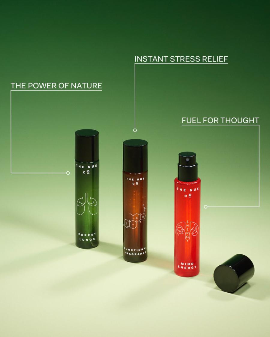 The Nue Co. FOREST LUNGS - Perfumy funkcjonalne - naturalny suplement na stres i sen -  | Adaptogeny | Promocje | Suplementy na pamięć i koncentrację | Suplementy na sen | Suplementy na stres | Suplementy w zapachu | The Nue Co. | Wyciszające | Zapachy funkcjonalne | Nowości | Suplementy Wellness | Suplementy wegańskie | The Silencio